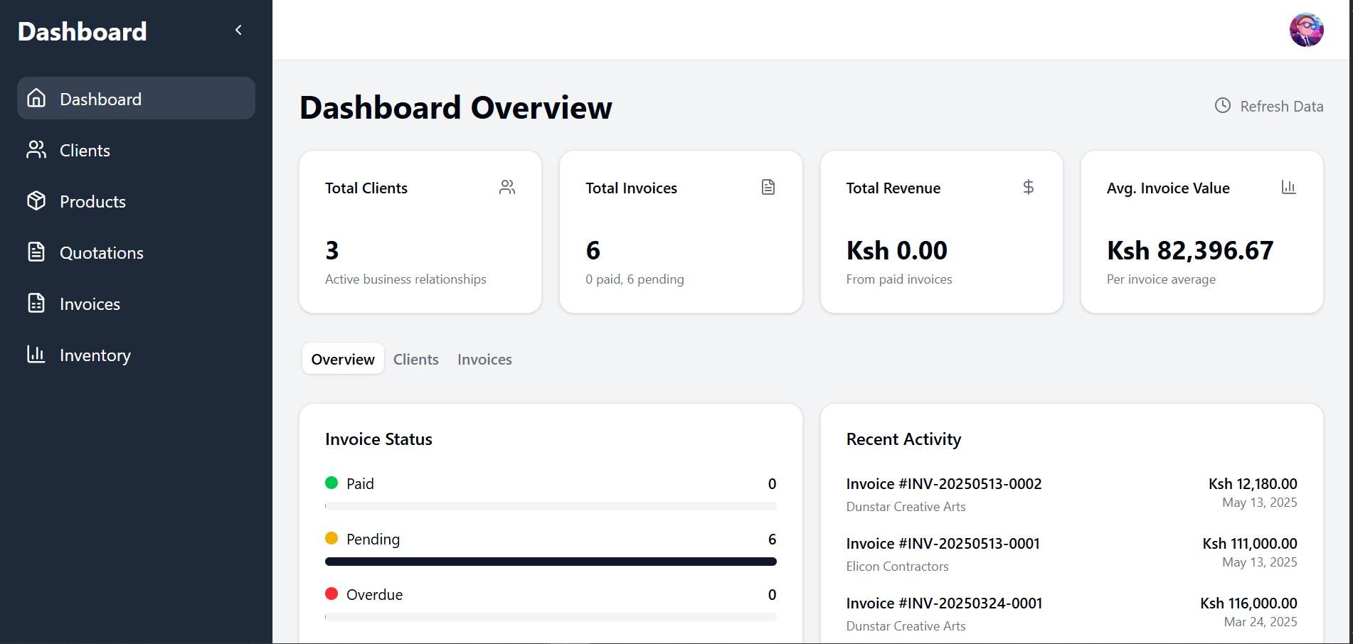 Invoicing System